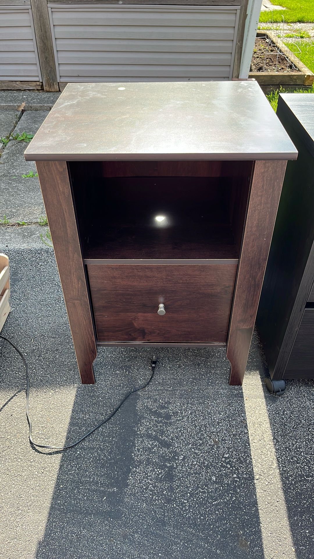 File Cabinet With Shelf
