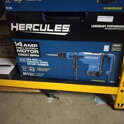 Hercules 1 7/8" SDS- Max Variable Speed Rotary Hammer