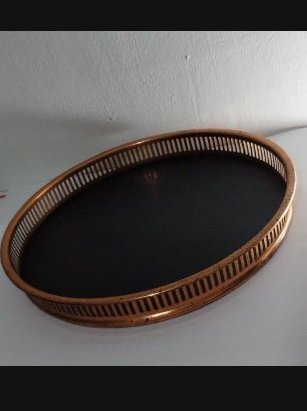 COPPERCRAFT GUILD METAL TRAY 13"×1.6"