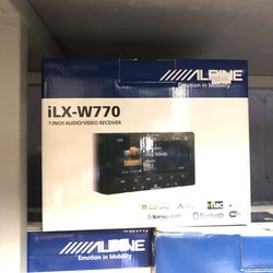 Alpine ilx-w770  on sale for 449.99