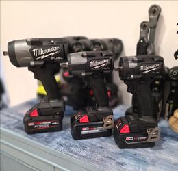 Milwaukee Fuel 3 piece impact set