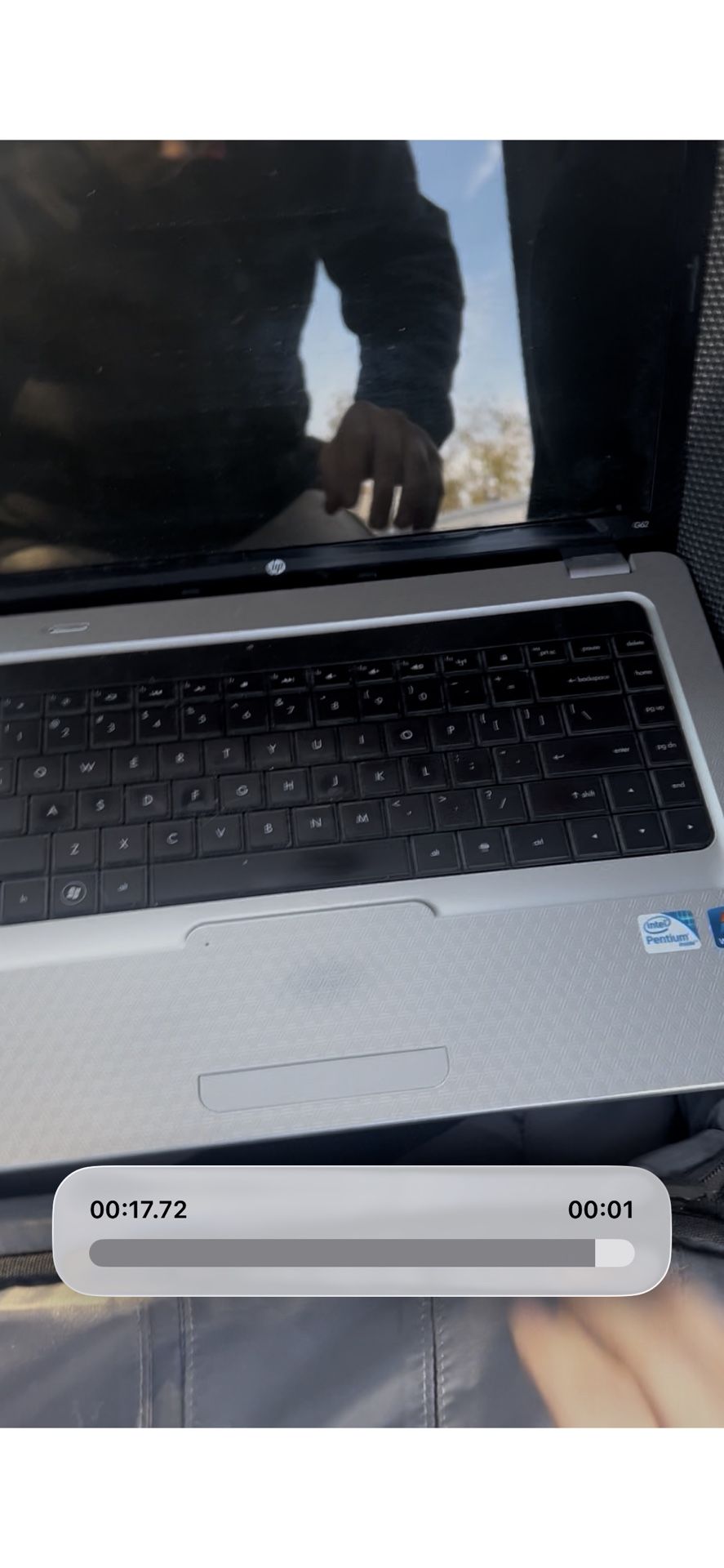 HP  Laptop Windows 7 And Protective Carrying Case And 