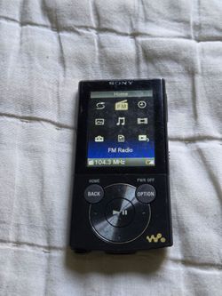 Sony Walkman NWZ-E344 Digital Music Player Black NWZ-E344 with USB Cable-bundle