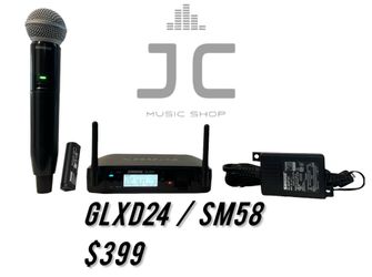 Shure GLXD24 SM58 Mic