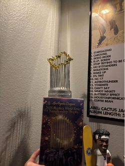 2025 World Series trophy