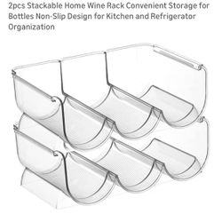 2pcs Stackable Bottle Holder, New