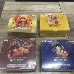 One piece Booster box.          Read Description!!!