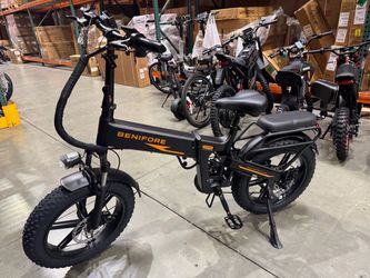 Folding electric bicycle