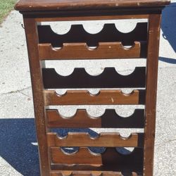 Wooden Wine Rack 24x38x12