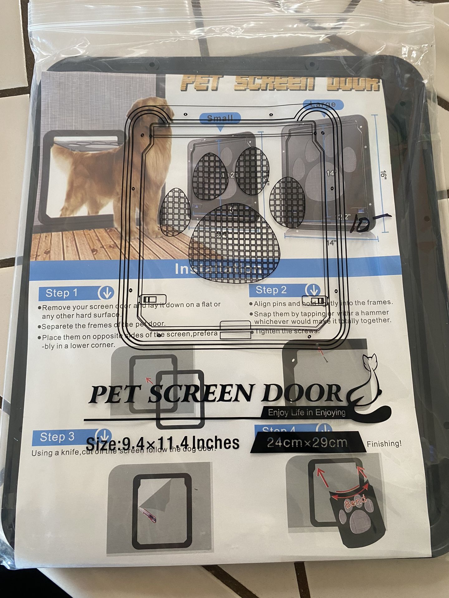 Pet Screen door
