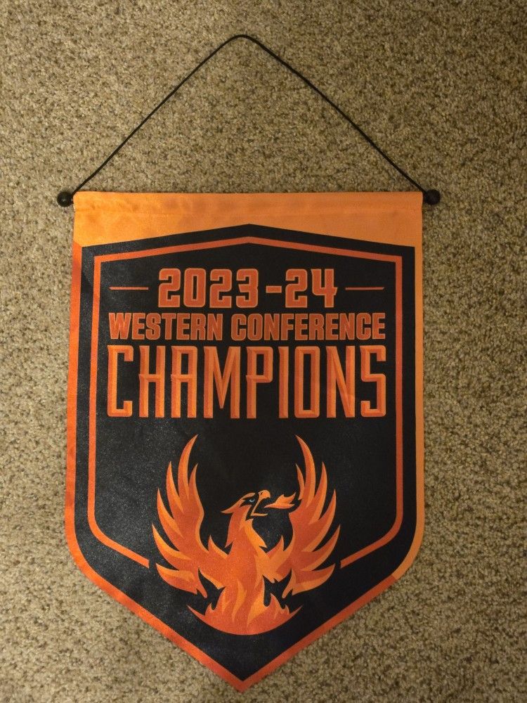 Coachella Valley Firebirds AHL 23-24 Western Conference Champions Flag