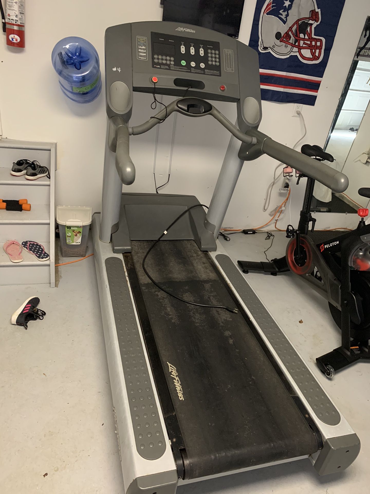 Used Life Fitness treadmill