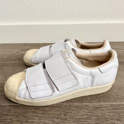 SUPERSTAR 80S CF Womens leather / velcro shoes