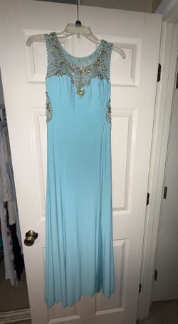 Teal dress
