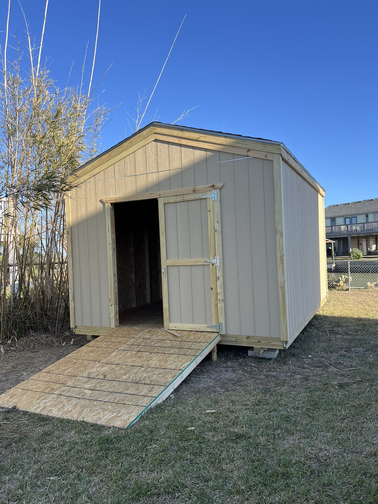 12x16 Shed With Double Doors And Loft