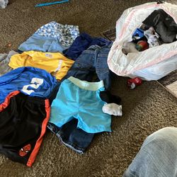 Big bag of boys clothes