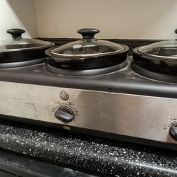 Triple 9.5 Quart Slow Cooker 