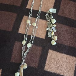 Juego de collar y pulsera nuevos