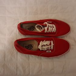 Classic Red Vans unisex
