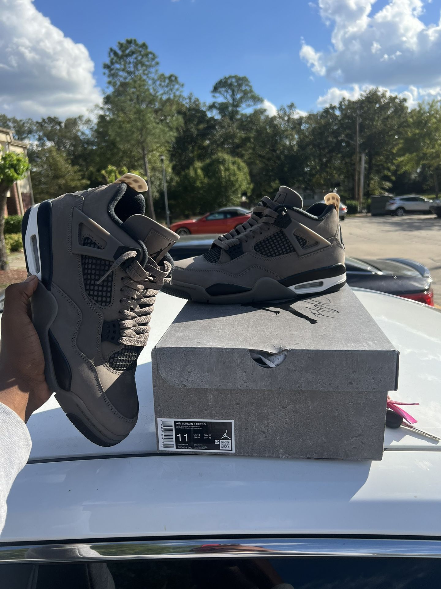 Jordan 4 Cave Stone