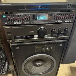 Vintage stereo equipment all for 