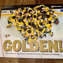 Vegas Golden Knights (VGK) Golden - Stanley Cup season Photobook