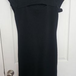 Woman  Black Dress 