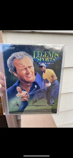 Arnold Palmer Autograph w/ COA