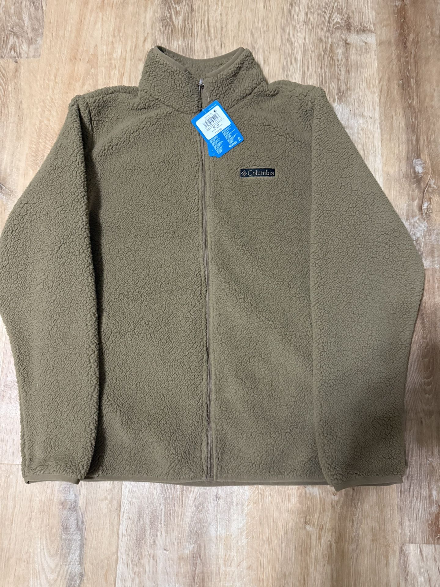 Columbia Rugged Ridge III Sherpa Full Zip Jacket Size Medium