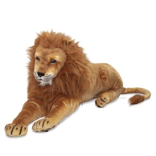 Melissa & Doug Giant Plush Toy LION animal 2024 NEW