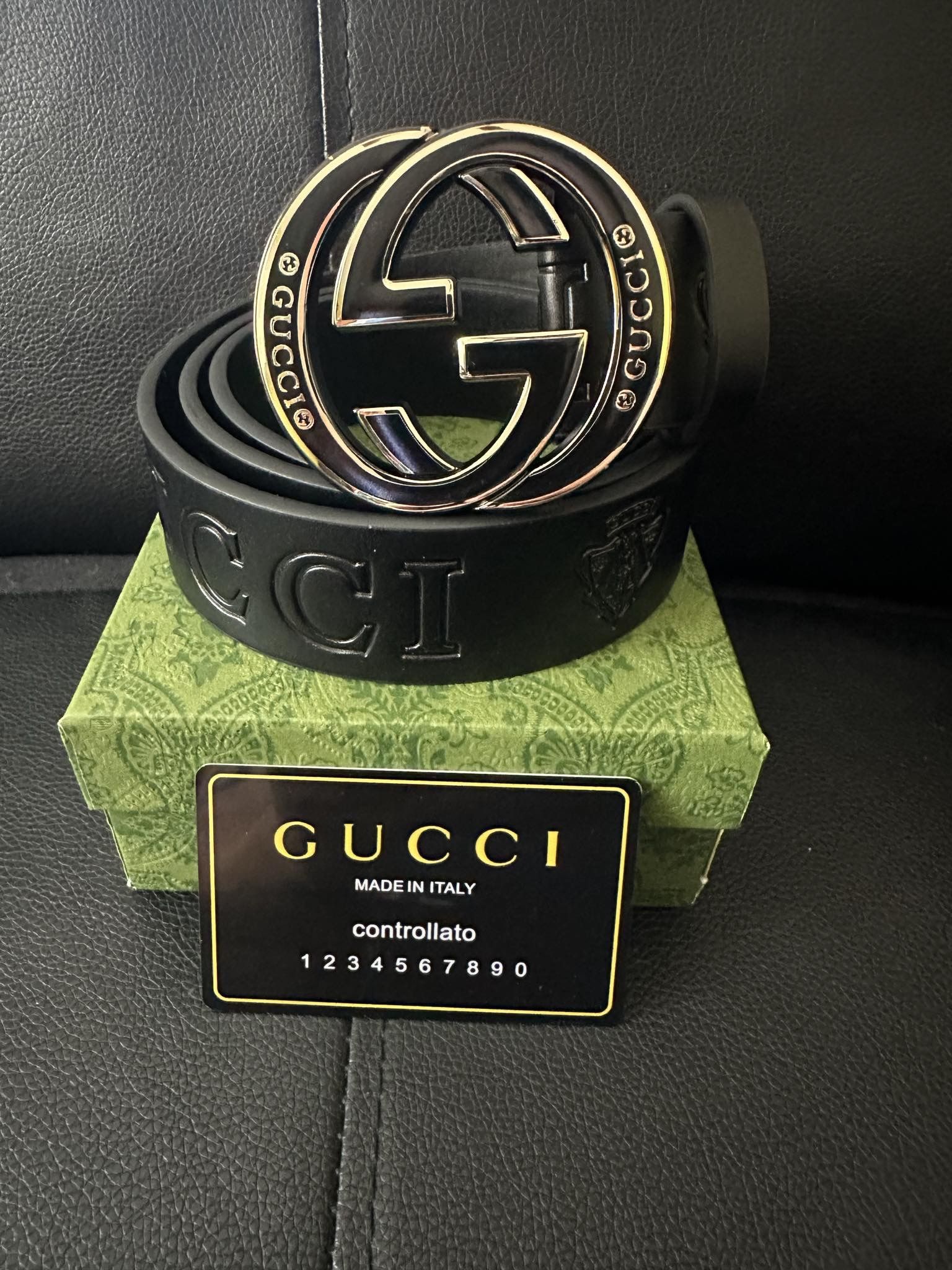 Gucci belt controllato sale
