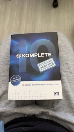 Komplete Native Instruments CD plugins