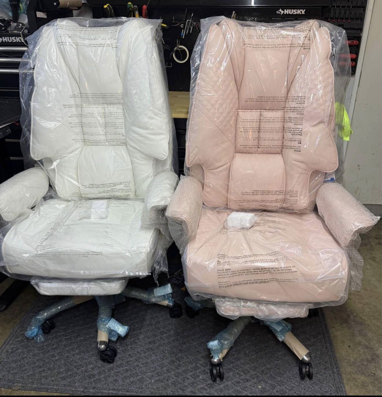 Ergonomic Office Chair with Footrest