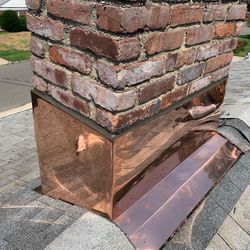 Chimney Copper Flashing 