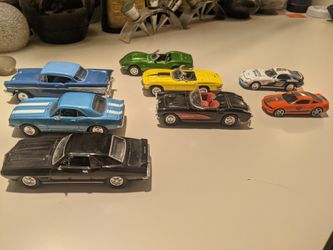 Diecast Metal Cars, Camero's, Corvettes.........Bel Aire, Mustang And Viper