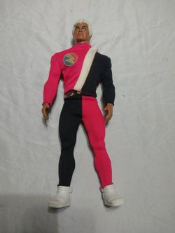 RARE 1976 Mattel Pulsar Man Life Systems Guy 14" Action Figure