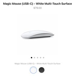 Magic Mouse (USB-C) - White Multi-Touch Surface