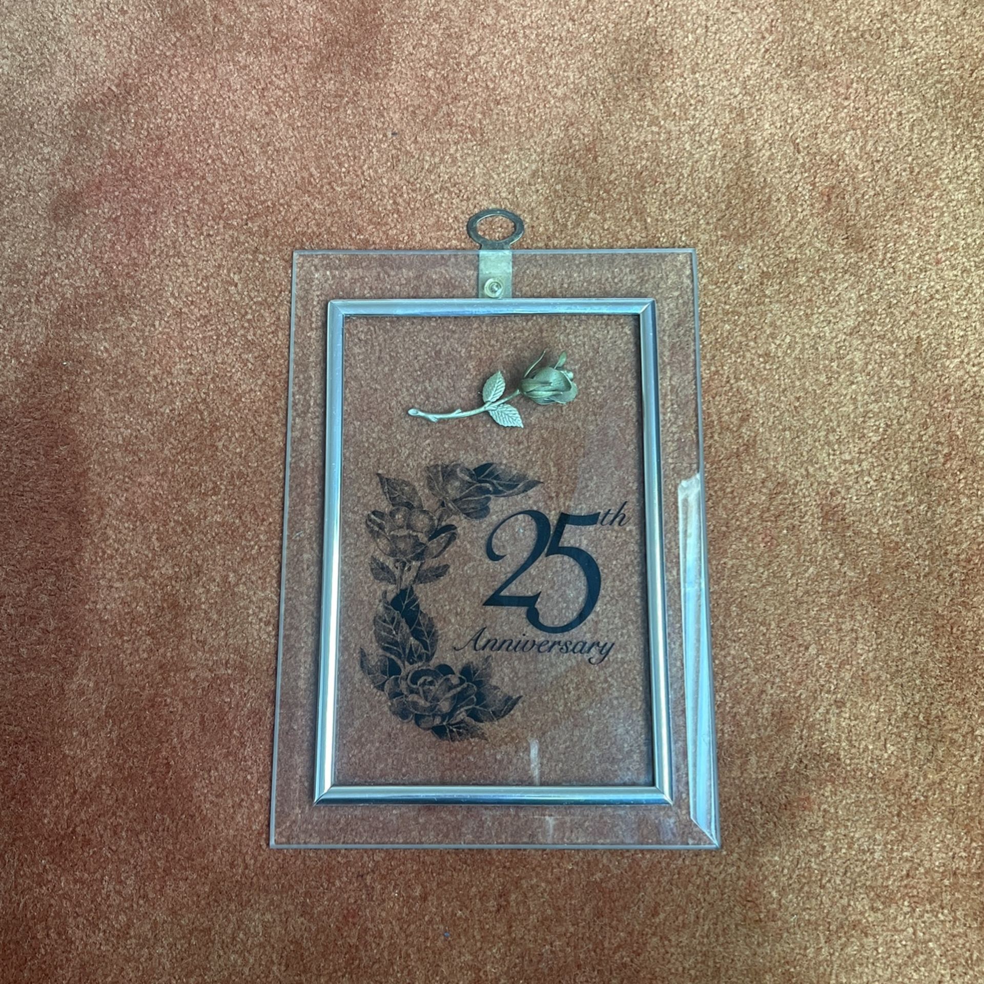 25th Anniversary hanging wall decoration