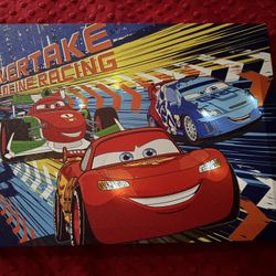 Lightning McQueen Light Up Canvas Wall Art