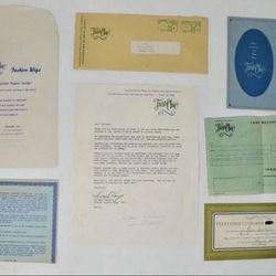 Vintage 1969 Seattle Ephemera "Tress Chic Fashion Wigs" Packet
