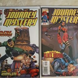 Journey into Mystery Vol. #516 w/ Shang-Chi and #519 w/ Black Widow