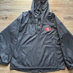 49ers Windbreaker Men’s 2xl