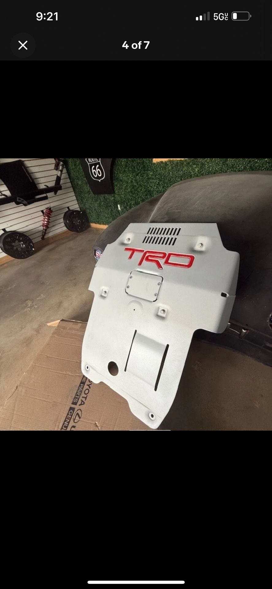 16-20 TOYOTA TACOMA TRD PRO FRONT SKID PLATE GENUINE OEM PTR60-35190 NEW