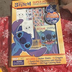 Stitch Super Activity Book