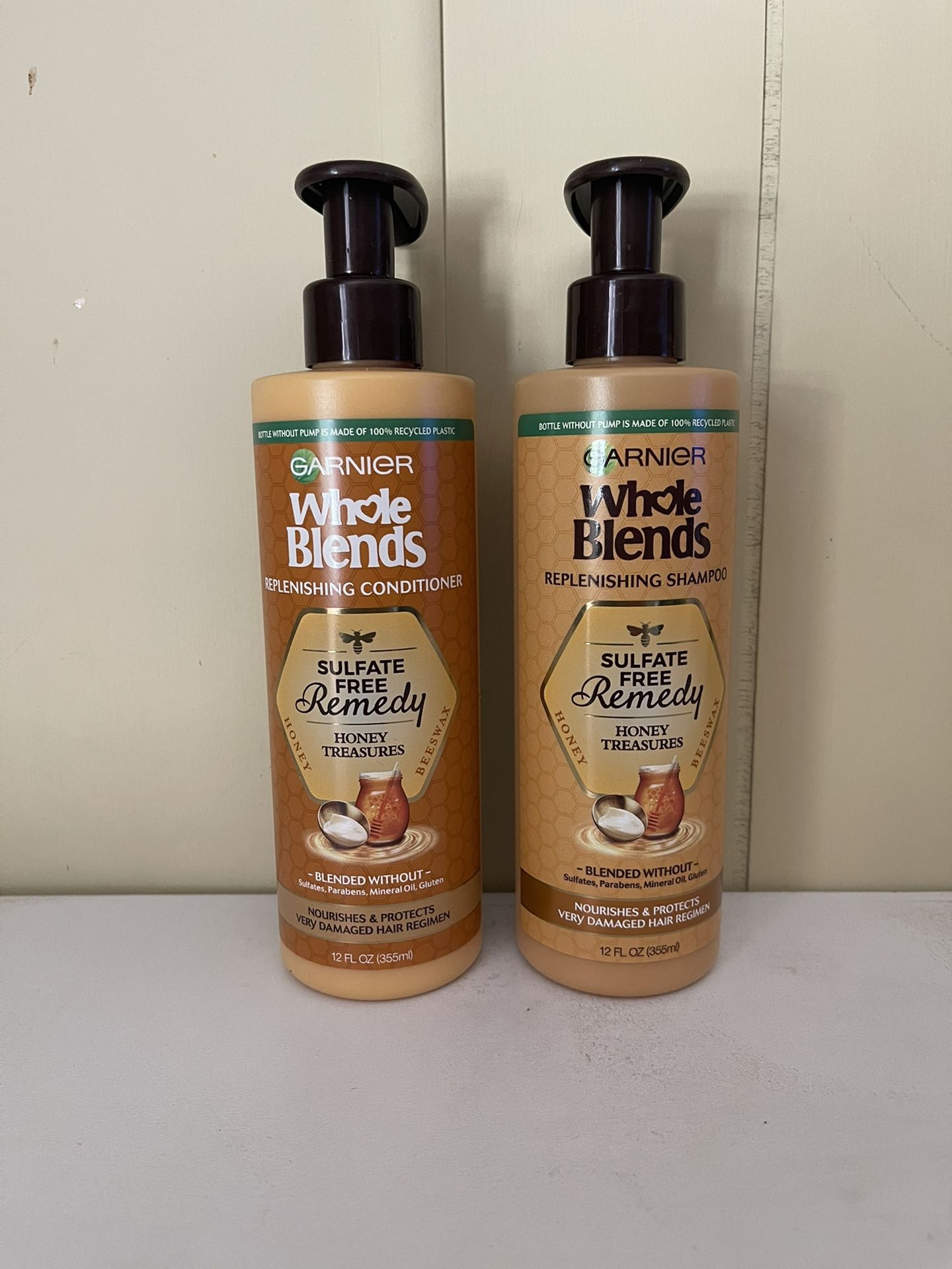 Garnier Whole Blend Sulfate Free Shampoo And Conditioner
