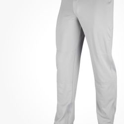 Champro Adult Triple Crown Open Bottom Baseball Pants Gray Small