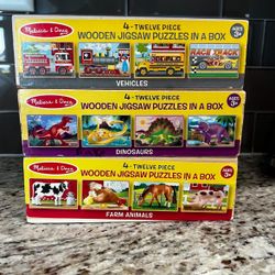 Puzzles- Melissa & Doug