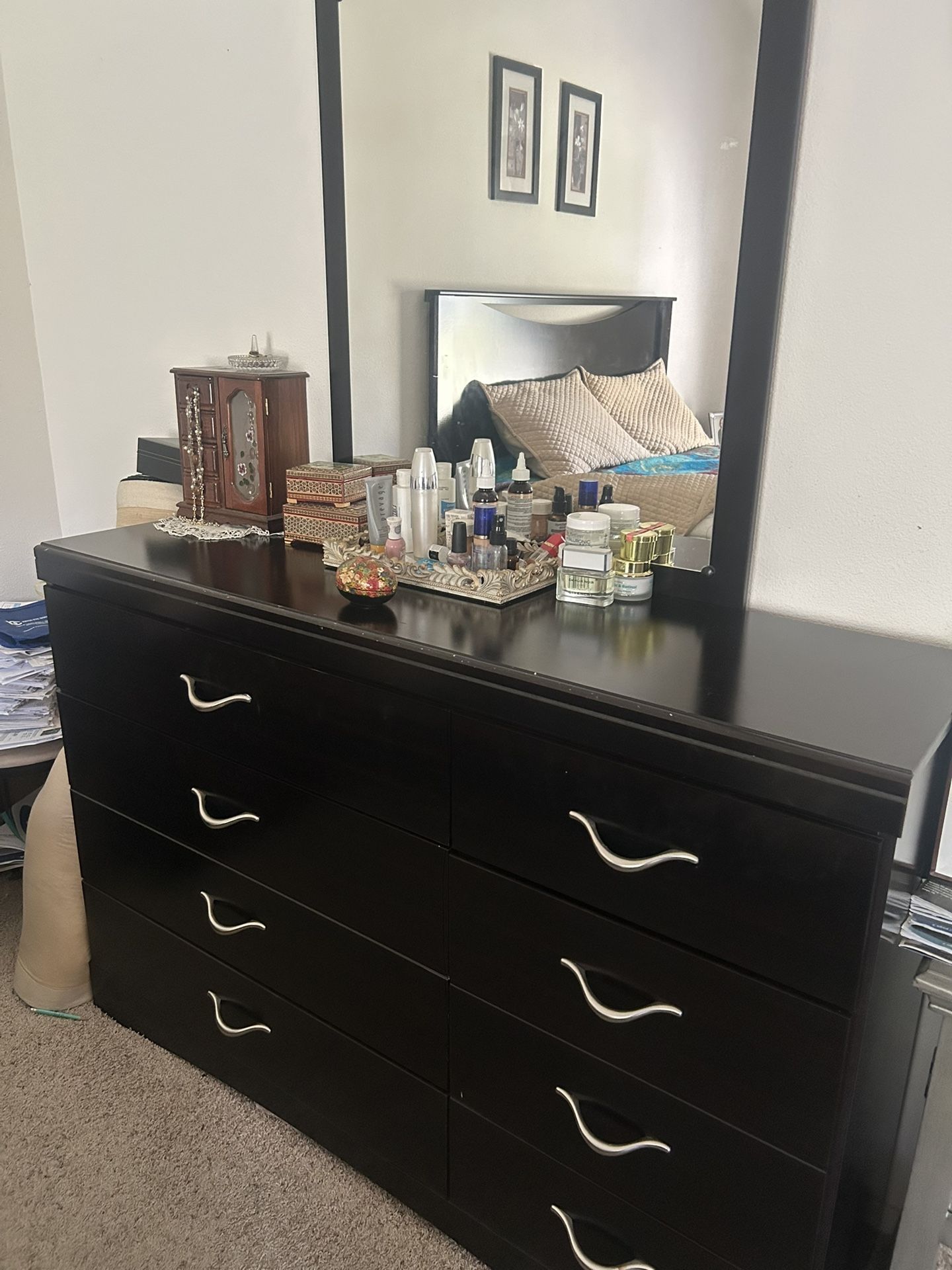 Drawer And Mirror