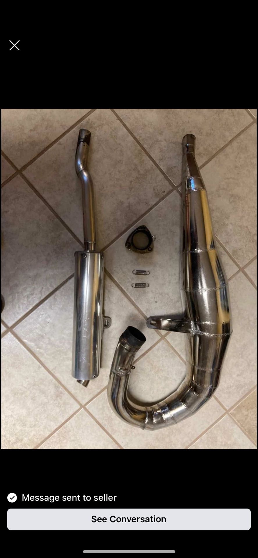 Suzuki Quadzilla Lt500r Trinity Pipe