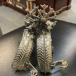 Espuelas Charras finas de acero inoxidable